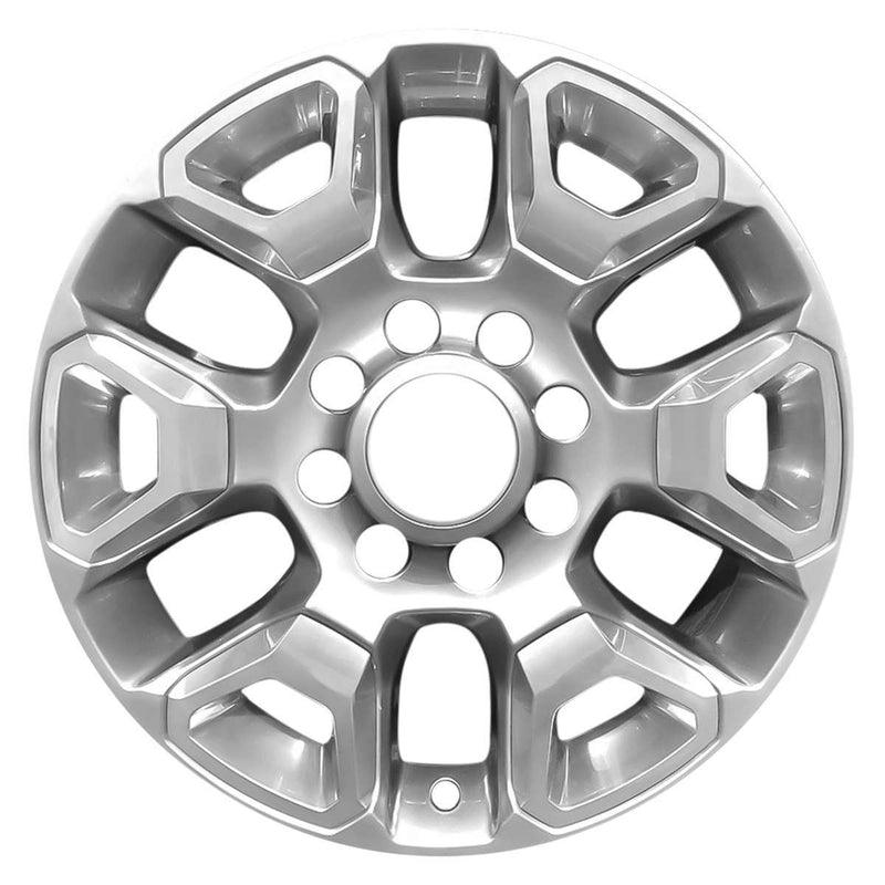 2018 dodge ram wheel 20 silver aluminum 8 lug w2562s 6