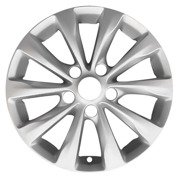 2017 chrysler pacifica wheel 17 silver aluminum 5 lug w2591s 1