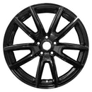 2018 dodge durango wheel 20 black aluminum 5 lug w2626b 1