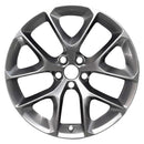 2019 dodge charger wheel 20 charcoal aluminum 5 lug w2651c 2
