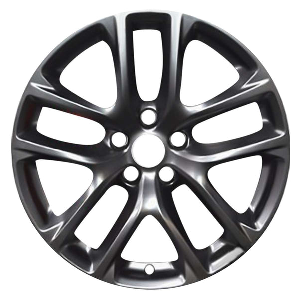 2019 dodge durango wheel 20 black aluminum 5 lug w2664b 1