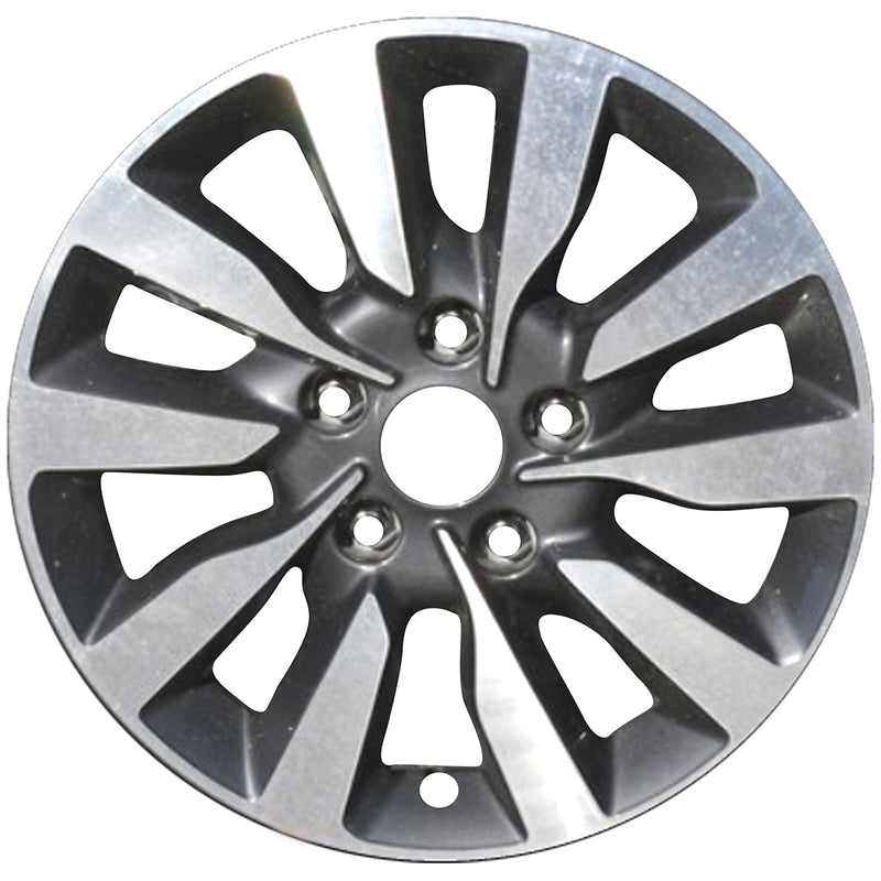 2020 chrysler pacifica wheel 17 machined charcoal aluminum 5 lug w2689mc 2