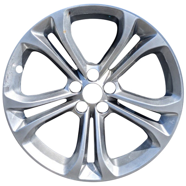 2020 dodge charger wheel 20 silver aluminum 5 lug w2711s 1