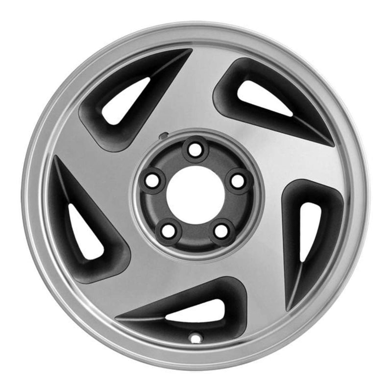 1992 ford ranger wheel 15 machined charcoal aluminum 5 lug rw3008mc 6