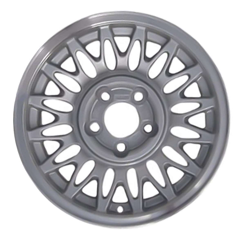 1994 lincoln town wheel 15 machined silver aluminum 5 lug w3053ms 2