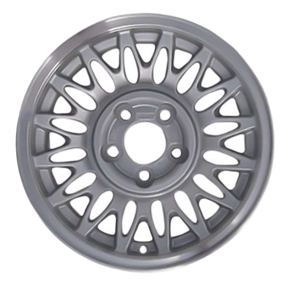 1996 lincoln town wheel 15 machined silver aluminum 5 lug w3053ms 4