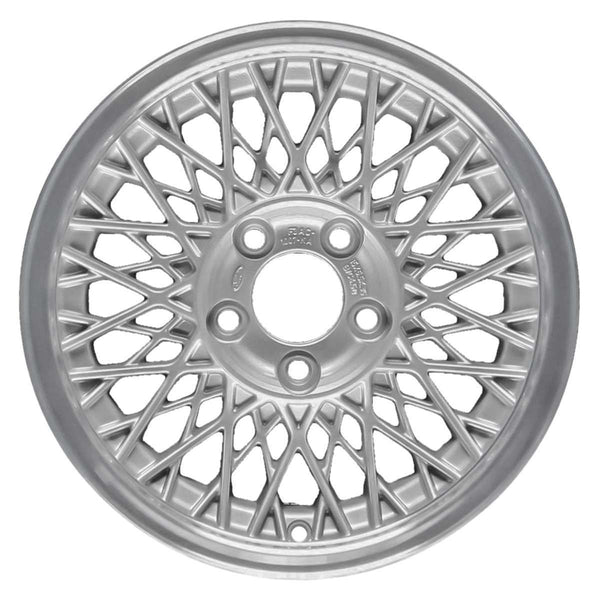 1994 mercury grand wheel 15 silver face with machined lip aluminum 5 lug w3054sml 10