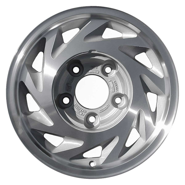 1994 ford e150 wheel 15 machined silver aluminum 5 lug w3147ms 2