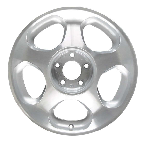 1998 ford mustang wheel 17 machined silver aluminum 5 lug w3173ms 6