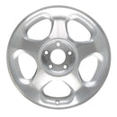 1993 ford mustang wheel 17 machined silver aluminum 5 lug w3173ms 1