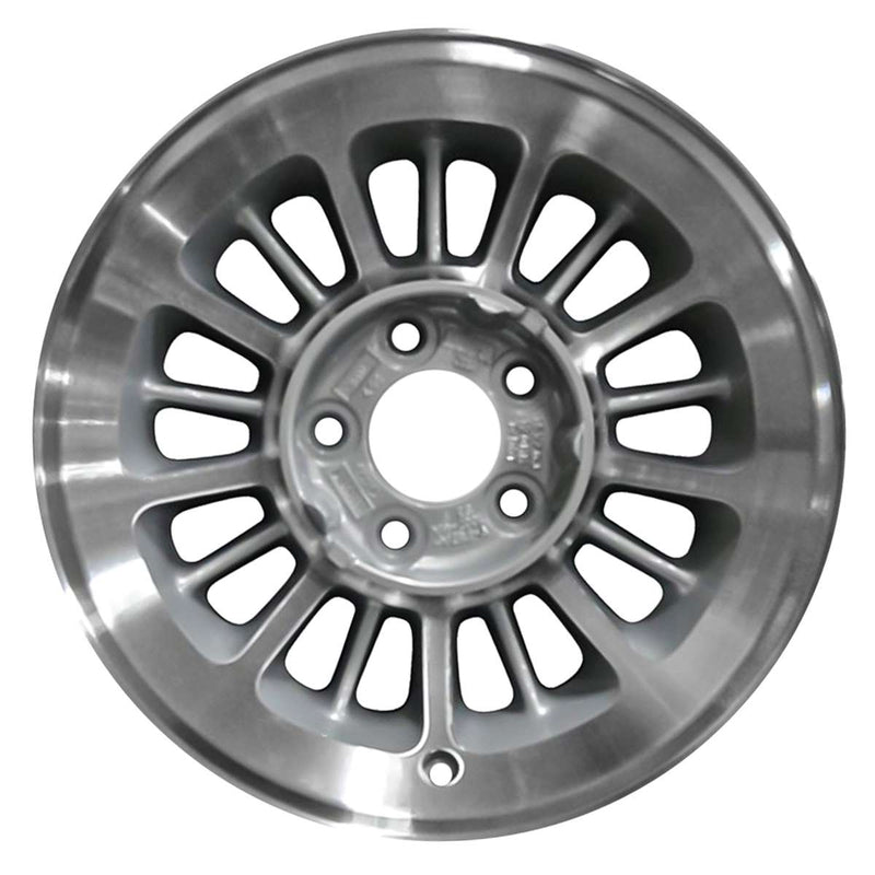 1997 ford explorer wheel 15 machined silver aluminum 5 lug w3189ms 2