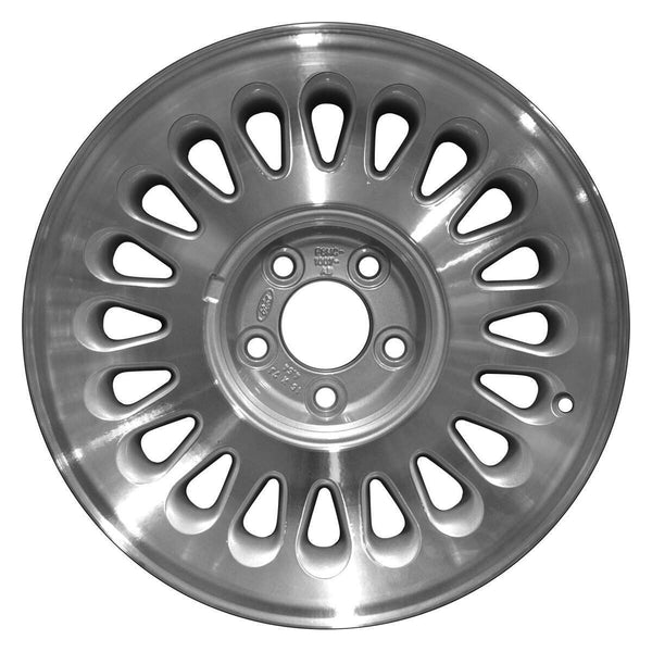 1999 mercury grand wheel 16 machined silver aluminum 5 lug rw3267ms 2