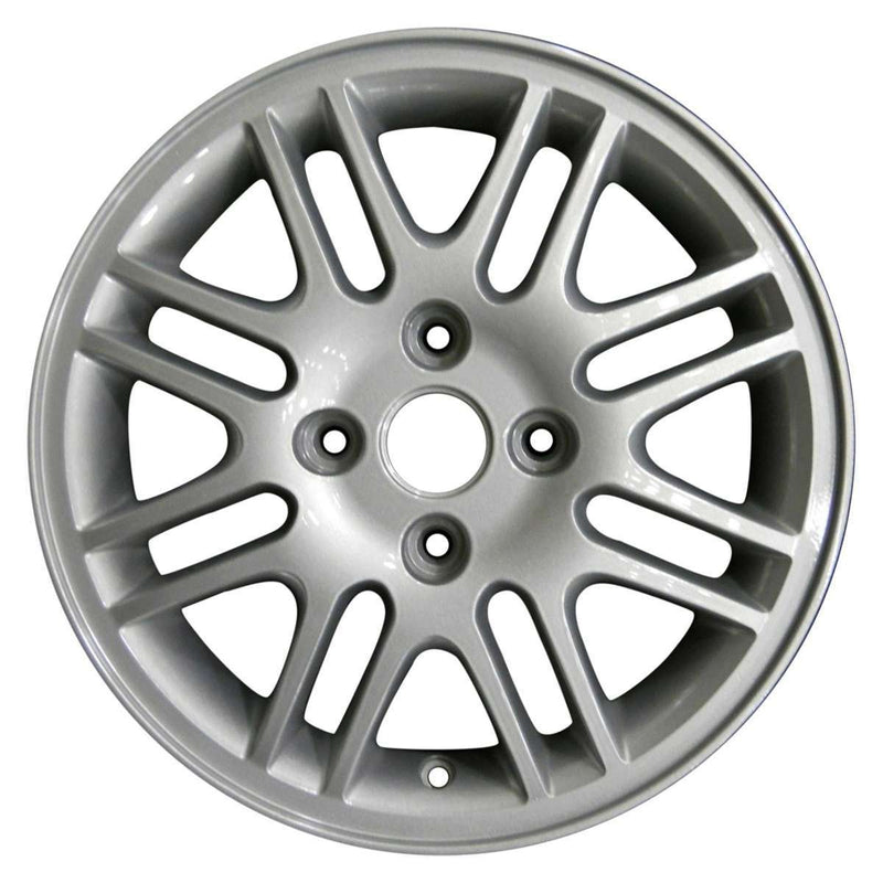 2001 ford focus wheel 15 silver aluminum 4 lug rw3367s 2