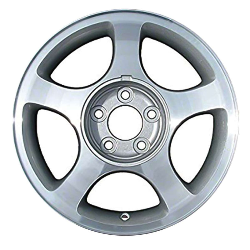 2002 ford mustang wheel 16 machined silver aluminum 5 lug rw3375ms 3