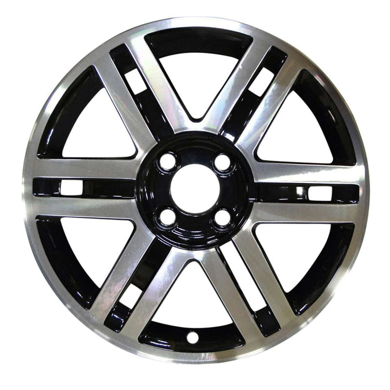 2001 mercury cougar wheel 17 machined black aluminum 4 lug w3433mb 1