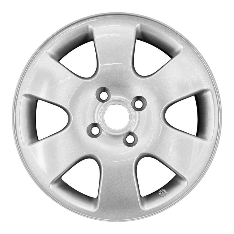 2002 ford focus wheel 16 silver aluminum 4 lug rw3438s 3