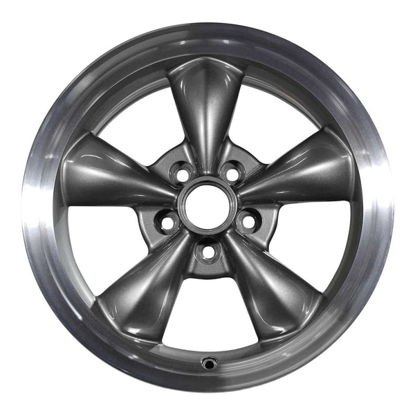 2002 ford mustang wheel 17 machined charcoal aluminum 5 lug w3448mc 2