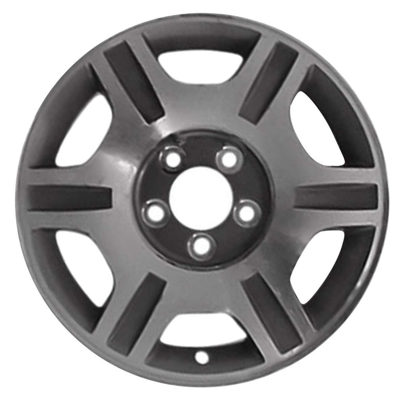 2003 mercury mountaineer wheel 16 machined charcoal aluminum 5 lug w3456mc 2