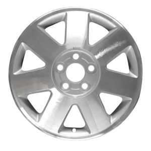 2002 lincoln ls wheel 16 machined silver aluminum 5 lug w3477ms 1