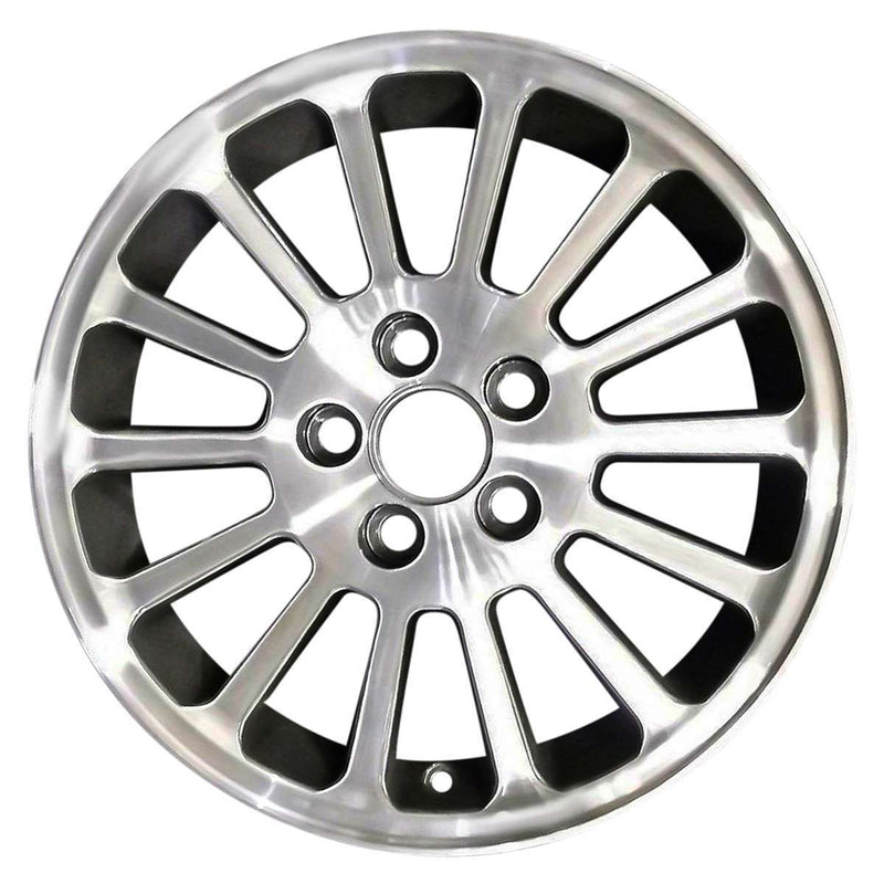 2003 mercury sable wheel 16 machined dark charcoal aluminum 5 lug w3485mc 2