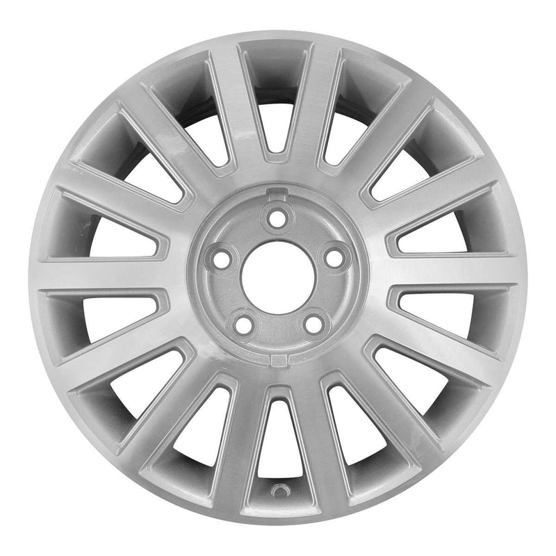 2005 lincoln town wheel 17 machined silver aluminum 5 lug rw3504ms 3