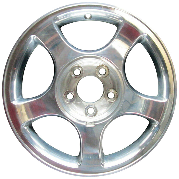 2001 ford mustang wheel 16 polished aluminum 5 lug w3549p 2