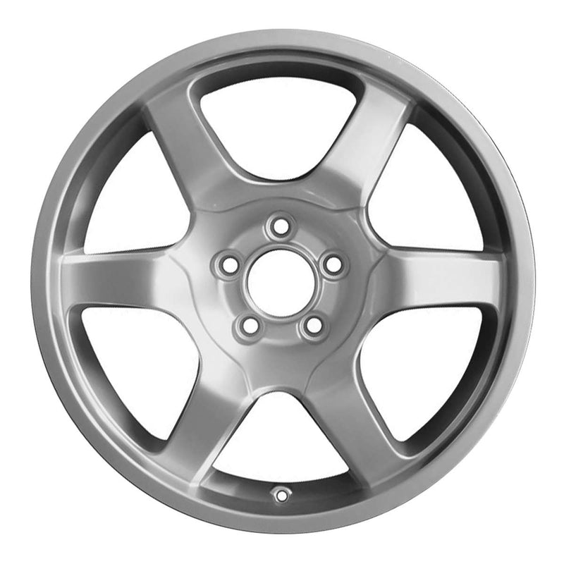 2006 ford gt wheel 18 machined silver aluminum 5 lug w3568ms 2