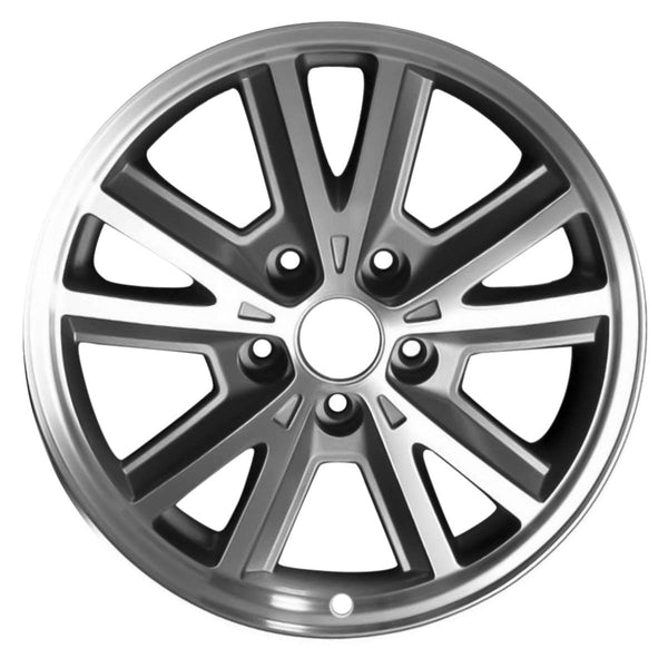 2007 ford mustang wheel 16 machined charcoal aluminum 5 lug w3587mc 4