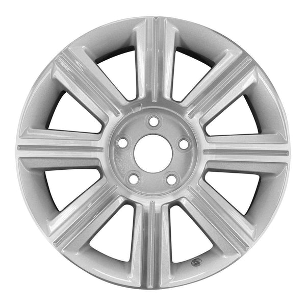 2008 lincoln mkz wheel 17 machined silver aluminum 5 lug rw3656ms 2