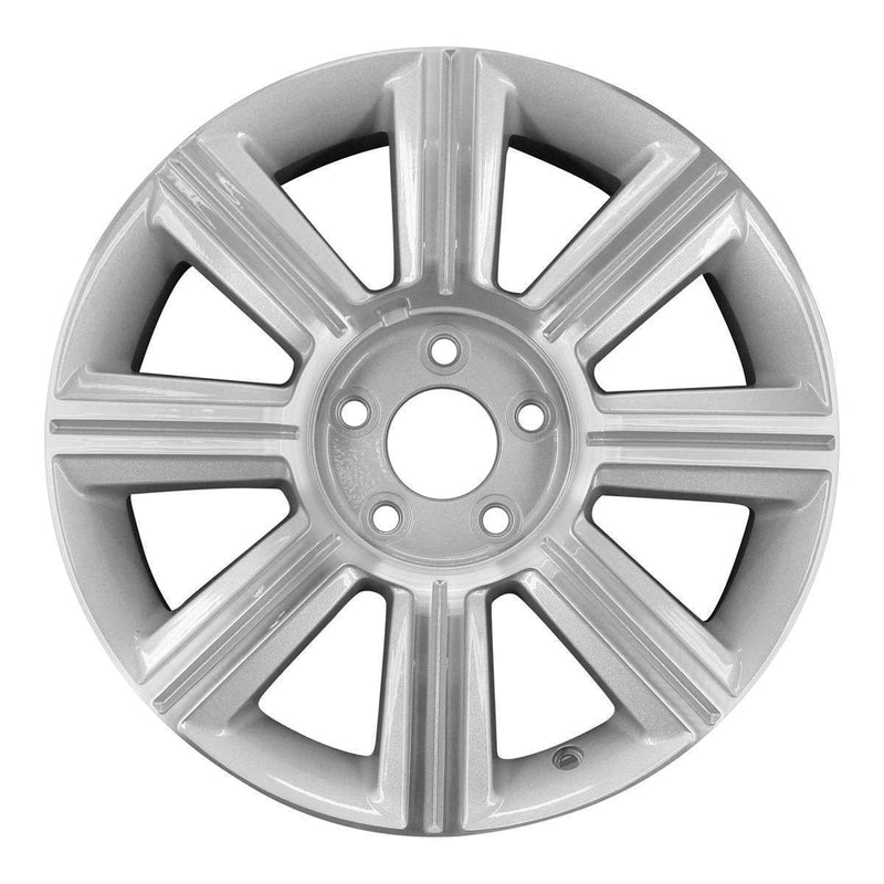 2008 lincoln mkz wheel 17 machined silver aluminum 5 lug rw3656ms 2