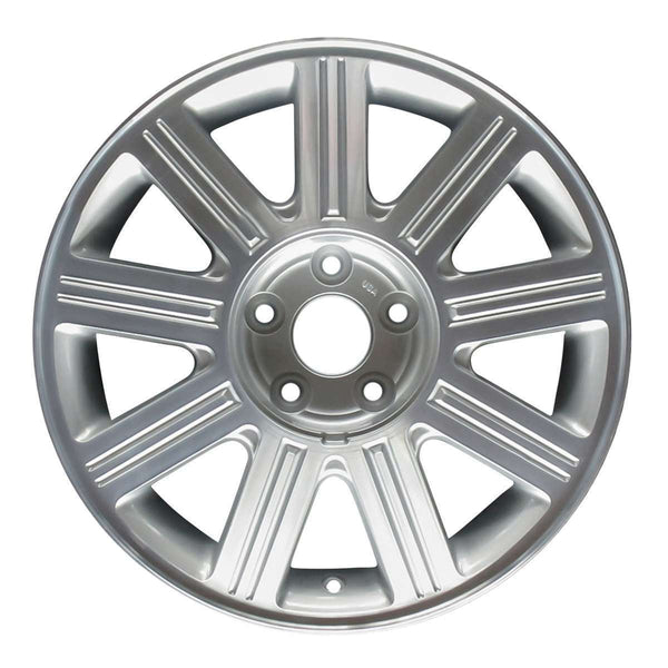 2006 mercury monterey wheel 17 machined silver aluminum 5 lug w3677ms 1