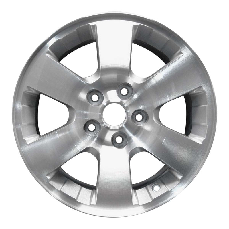 2008 ford escape wheel 16 machined silver aluminum 5 lug rw3679ms 2