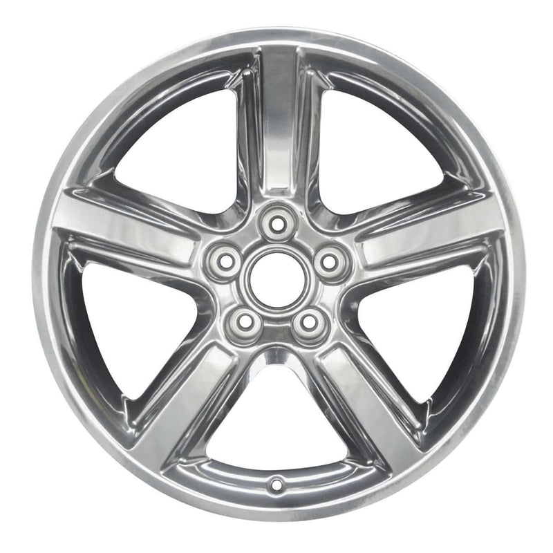 2009 ford mustang wheel 18 polished aluminum 5 lug w3707p 2