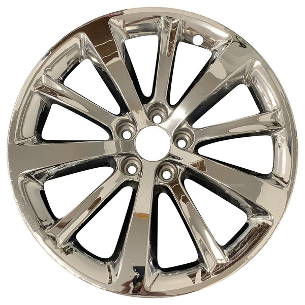 2009 lincoln mks wheel 19 chrome aluminum 5 lug w3766chr 1