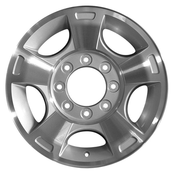 2011 ford f250 wheel 18 machined silver aluminum 8 lug w3790ms 3