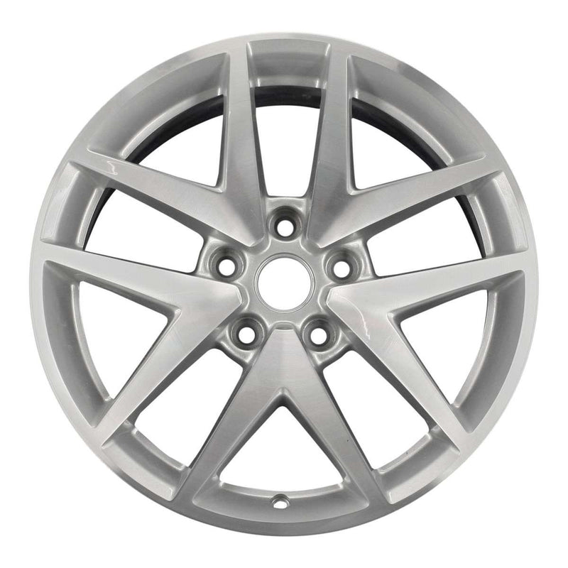 2011 ford fusion wheel 17 machined silver aluminum 5 lug rw3797s 2