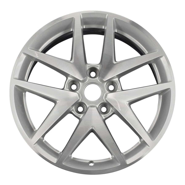 2012 ford fusion wheel 17 machined silver aluminum 5 lug rw3797s 3