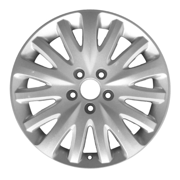 2012 ford fusion wheel 17 silver aluminum 5 lug rw3799as 3