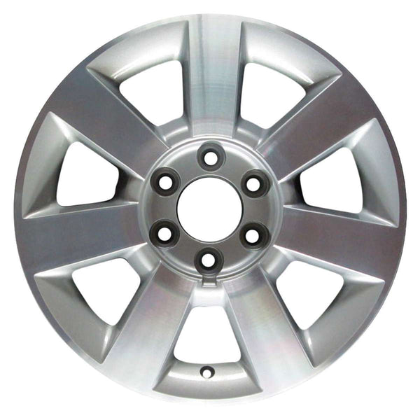 2009 ford expedition wheel 18 machined silver aluminum 6 lug w3807ms 1