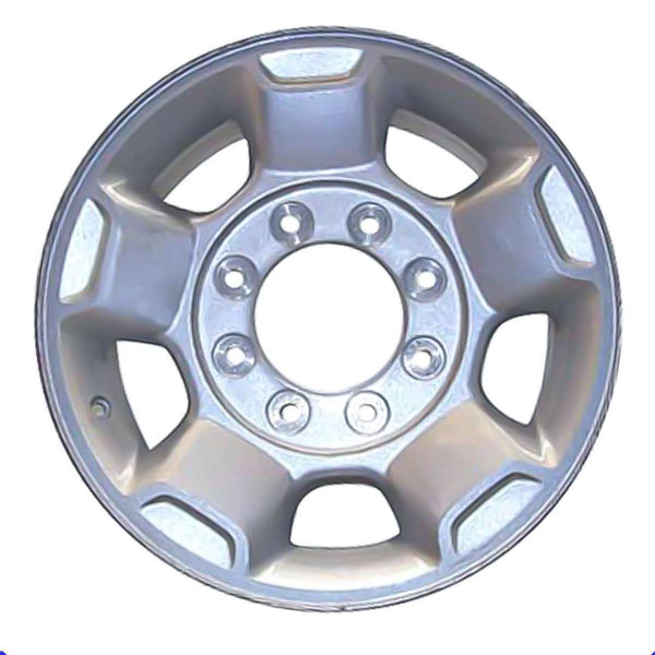 2011 ford f250 wheel 17 silver aluminum 8 lug w3829s 2