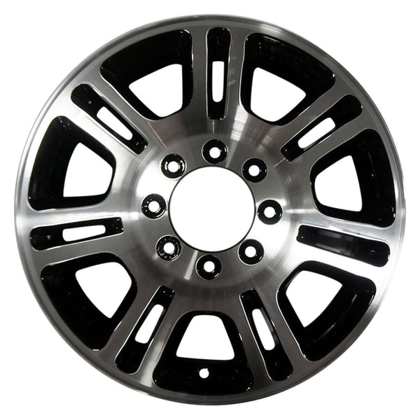 2012 ford f250 wheel 20 machined black aluminum 8 lug rw3845mb 8