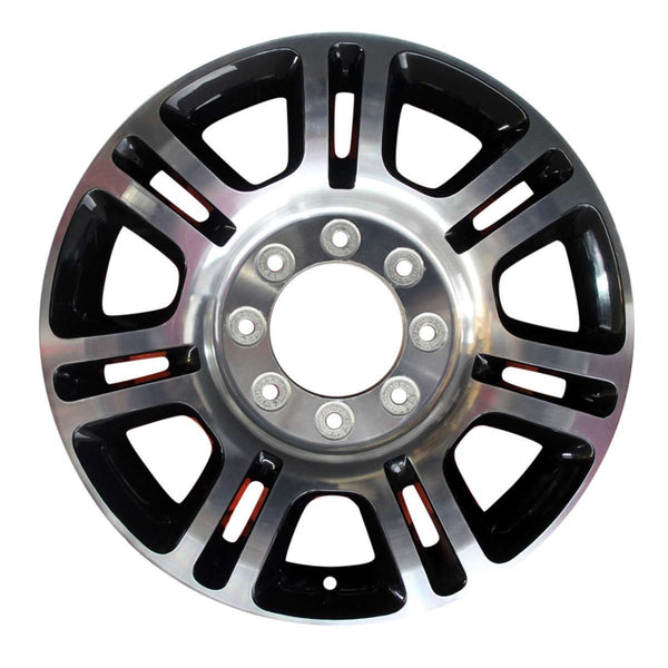 2014 ford f250 wheel 20 machined black aluminum 8 lug w3845mb 4