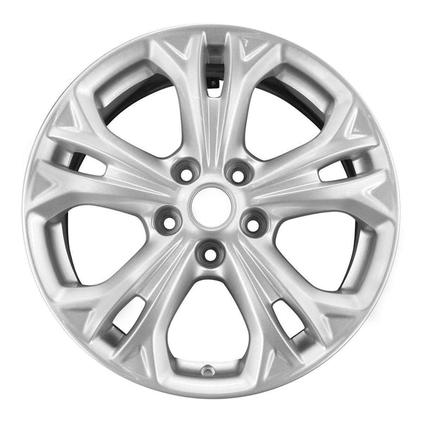 2010 ford fusion wheel 17 silver aluminum 5 lug rw3871s 2