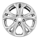 2012 ford fusion wheel 17 silver aluminum 5 lug rw3871s 1