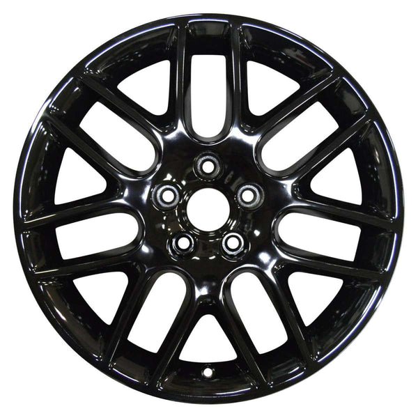 2013 ford mustang wheel 18 black aluminum 5 lug w3886b 2