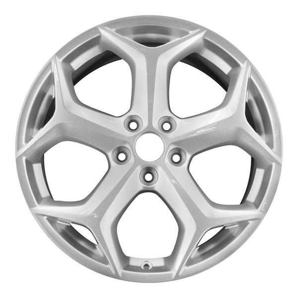 2013 ford focus wheel 18 silver aluminum 5 lug rw3905s 1