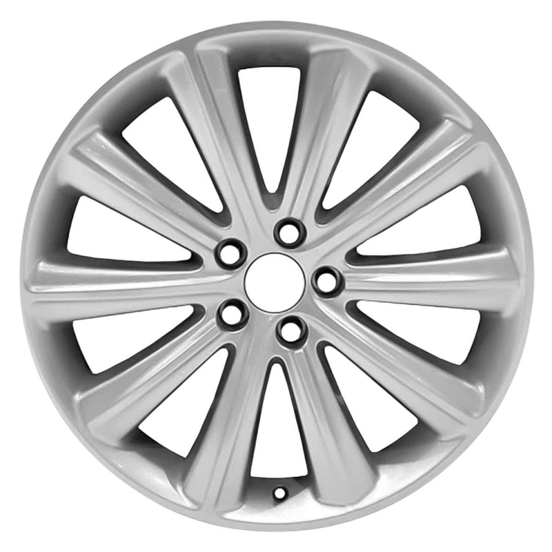 2016 ford flex wheel 20 silver aluminum 5 lug w3934s 4