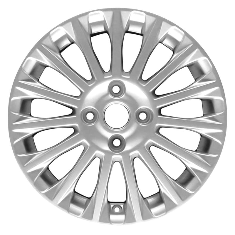 2012 ford fiesta wheel 16 silver aluminum 4 lug w3967s 1