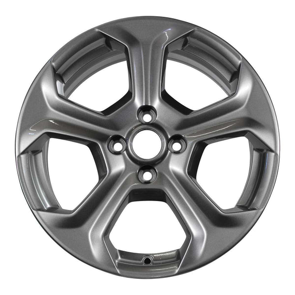 2014 ford fiesta wheel 17 charcoal aluminum 4 lug w3968c 1