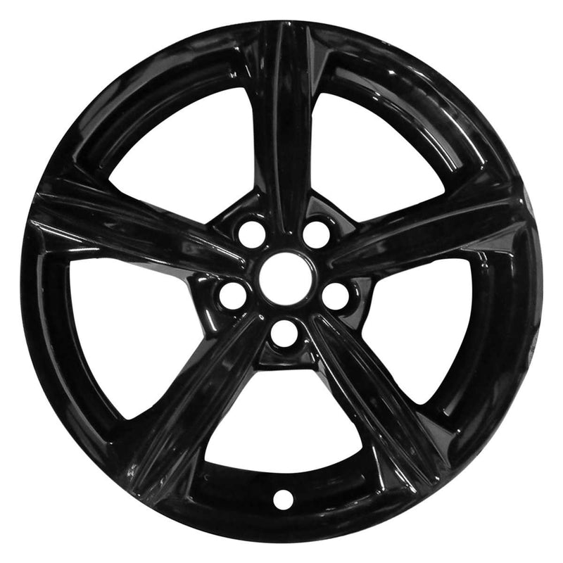 2015 ford fusion wheel 18 gloss black aluminum 5 lug w3985b 1